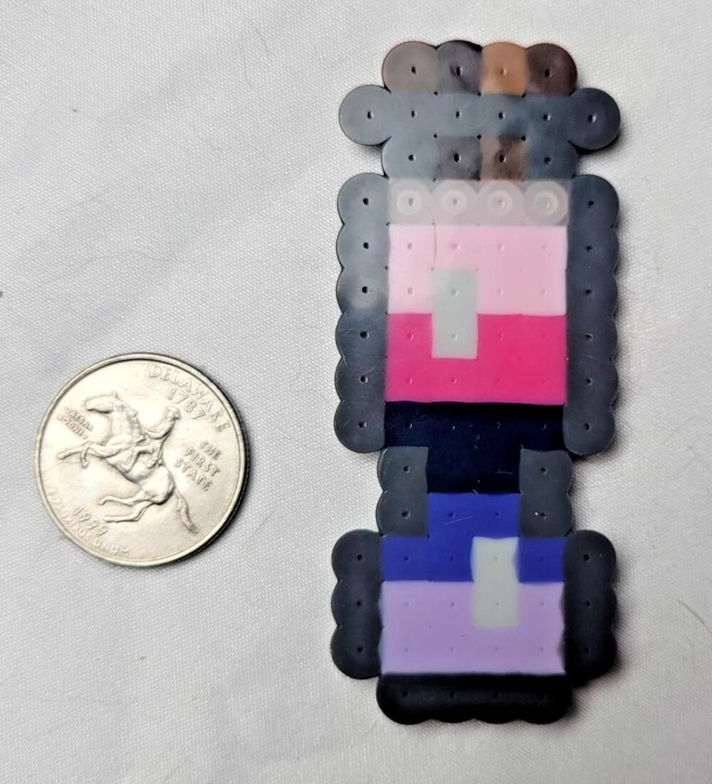 Omnisexual LGBT Potion Perler Pixel Art